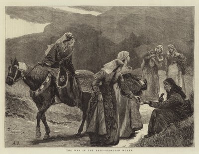Krigen i øst, georgiske kvinner av Arthur Hopkins