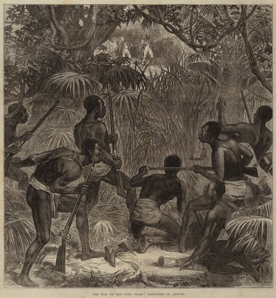 The War on the Gold Coast, Ashantees in Ambush av Arthur Hopkins