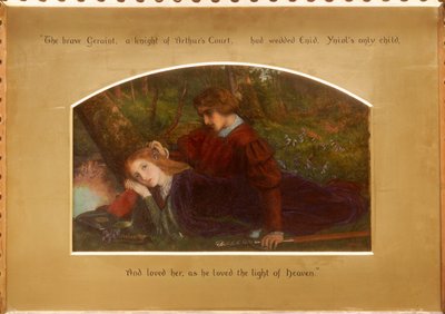 Enid og Geraint av Arthur Hughes