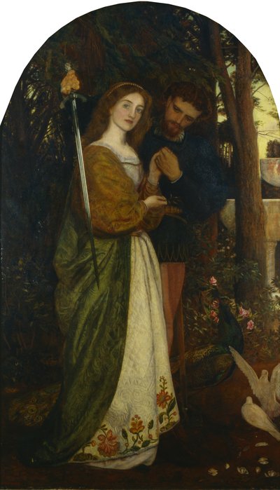 Den bevoktede Bower av Arthur Hughes