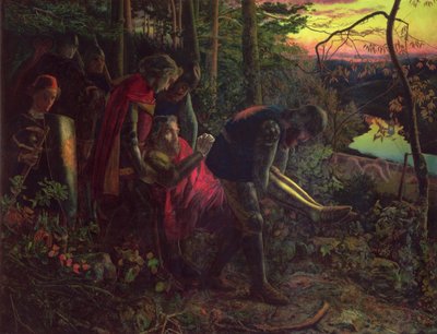 Solridderen ca. 1859-60 av Arthur Hughes