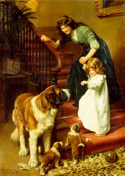 God natt av Arthur John Elsley