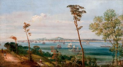 Dundee fra øst for Craighead, East Newport av Arthur Lee