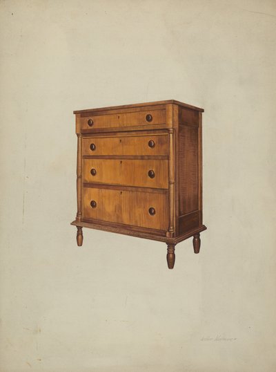 Kommode av Arthur Mathews