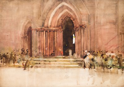 Kirkwall katedral, Orknøyene av Arthur Melville