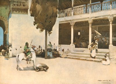 The Captured Spy, 1895, c1930. av Arthur Melville
