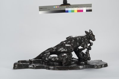 Kenguru og hund av Arthur Putnam