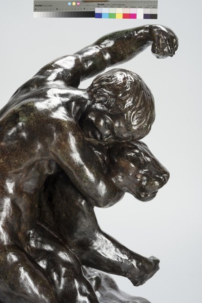 Puma and Child (bronse) av Arthur Putnam