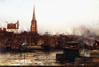 Treenighet fra elven, 1880 av Arthur Quartley