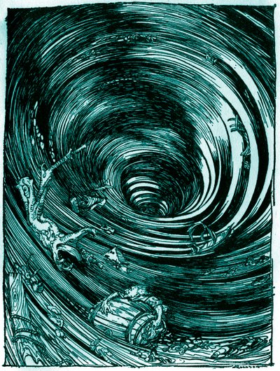 A Descent into the Maelstrom av Edgar Allan Poe av Arthur Rackham