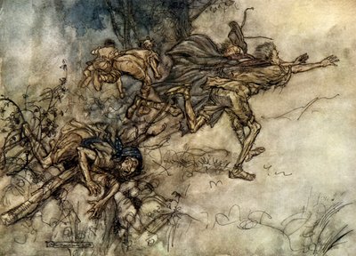 En midtsommernatts drøm av Arthur Rackham
