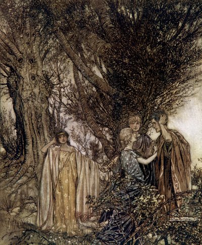 En midtsommernatts drøm av Arthur Rackham