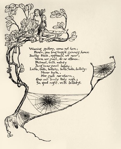En midtsommernatts drøm av Arthur Rackham