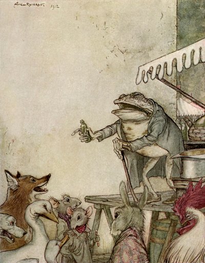 Aesops fabler av Arthur Rackham