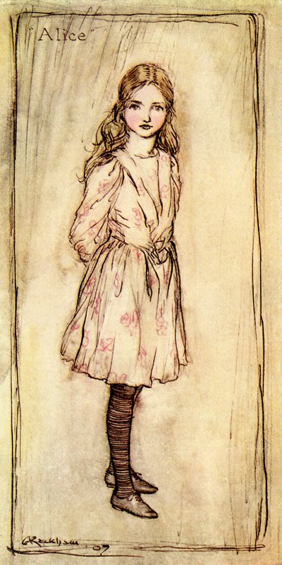 Alices eventyr i eventyrland av Lewis Carroll av Arthur Rackham