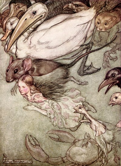 Alice's Adventures in Wonderland av Lewis Carroll av Arthur Rackham