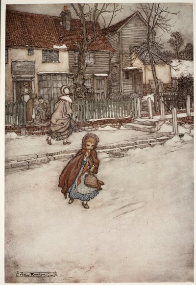 Enkelte kjeksprodusenter har gått så langt som å prege hans likhet på nyttårskakene deres: fra Rip Van Winkle av Washington Irving, pub. 1910 av Arthur Rackham