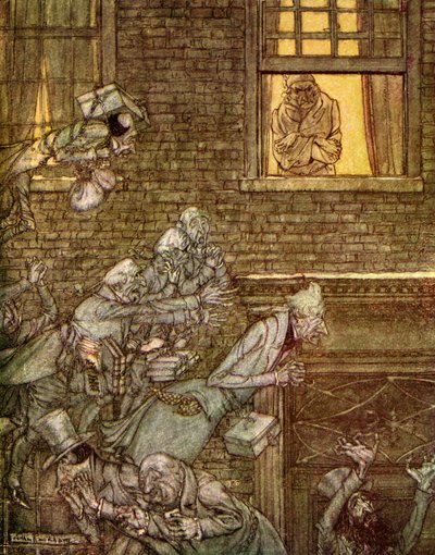 Charles Dickens s A Christmas Carol av Arthur Rackham