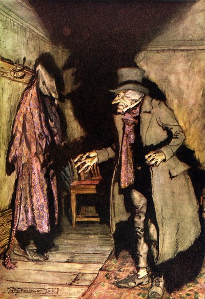 Charles Dickens s A Christmas Carol av Arthur Rackham