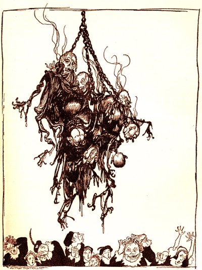 "Hop-Frog" av Edgar Allan Poe av Arthur Rackham