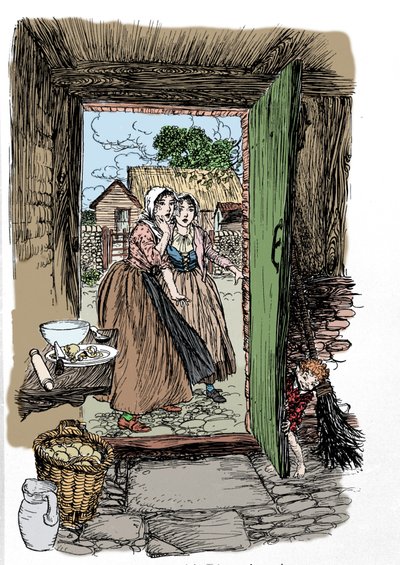 Illustrasjon av Arthur RACKHAM (1867-1939) for Drømmen om en sommernatt av William SHAKESPEARE av Arthur Rackham