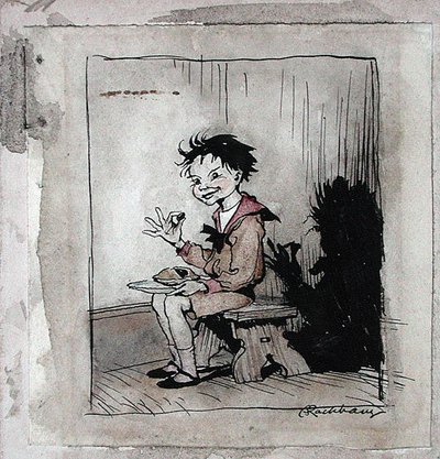 Lille Jack Horner, illustrasjon fra 
