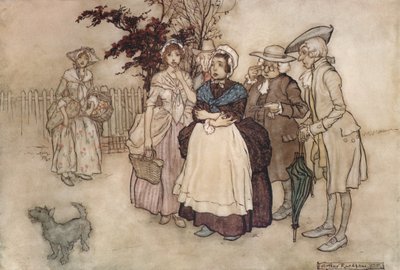Rip Van Winkle, 1907 av Arthur Rackham