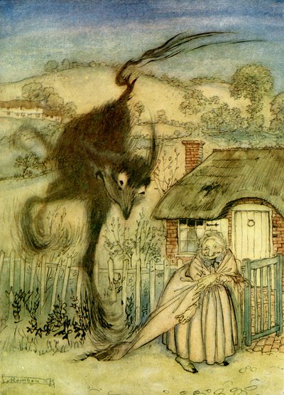 The Bogey Beast av Arthur Rackham