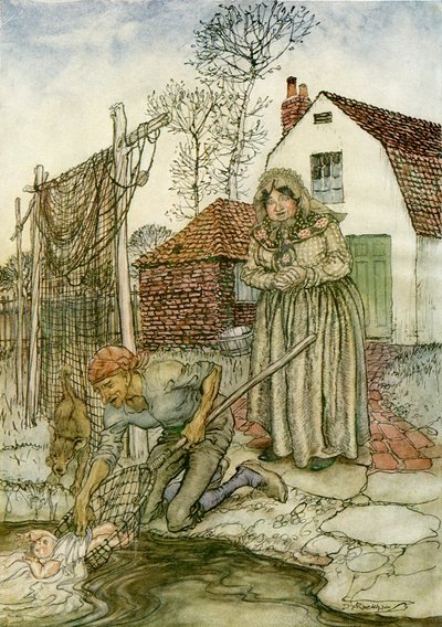 Fisken og ringen av Arthur Rackham
