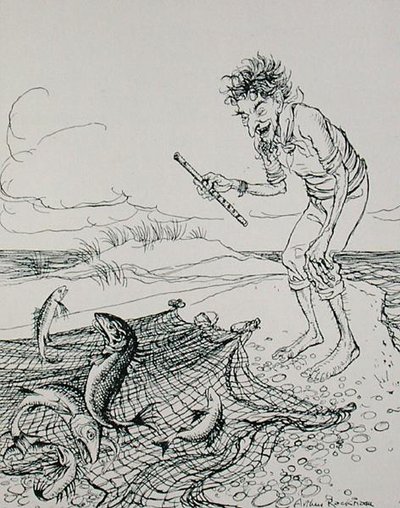 The Fisherman Piping, illustrasjon fra 