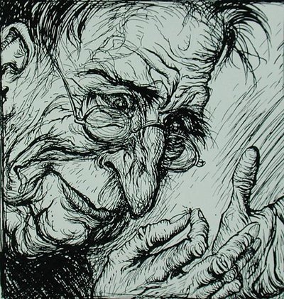 The Flea and the Man, illustrasjon fra 