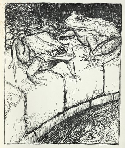 The Frogs and the Well, illustrasjon fra 