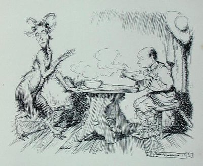 The Man and the Goat, illustrasjon fra 