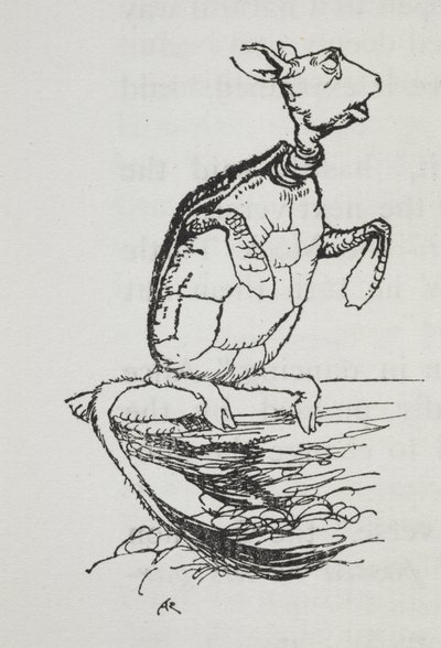 Den falske skilpadden av Arthur Rackham