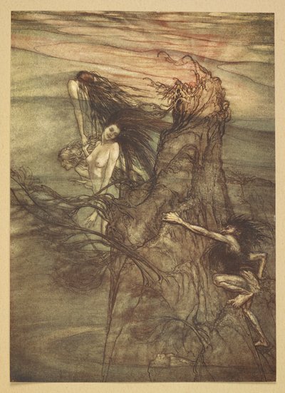 Rhinpiken. av Arthur Rackham