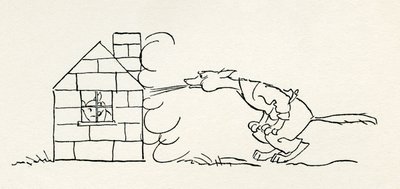 De tre små griser av Arthur Rackham