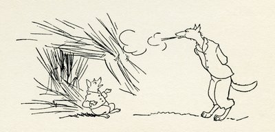 De tre små griser av Arthur Rackham