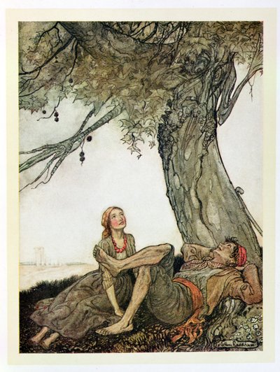 The Traveler and the Plate Tree, illustrasjon fra 