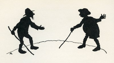De vise menn fra Gotham av Arthur Rackham