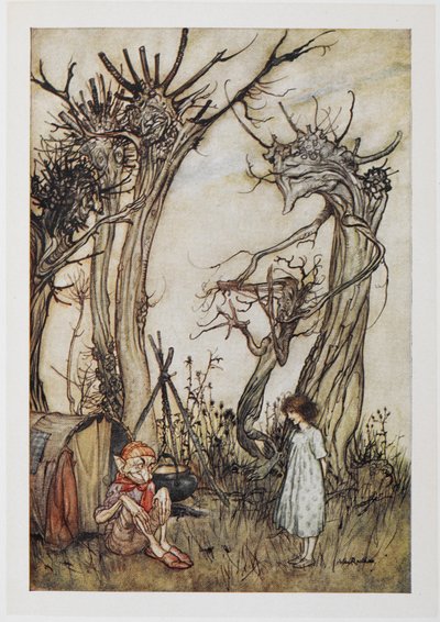 Mannen i villmarken av Arthur Rackham