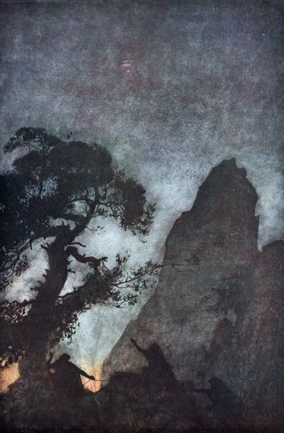 'De tre norner', 1924. av Arthur Rackham