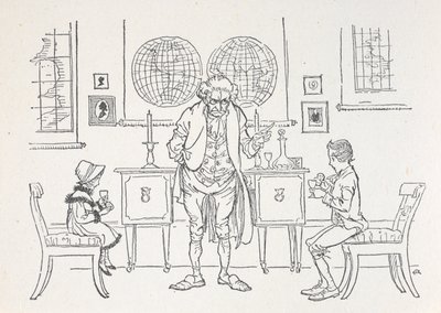 To barn og deres skolemestere av Arthur Rackham