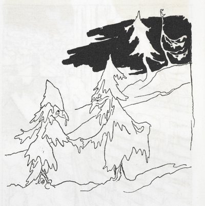 To tremenn håndhilser av Arthur Rackham
