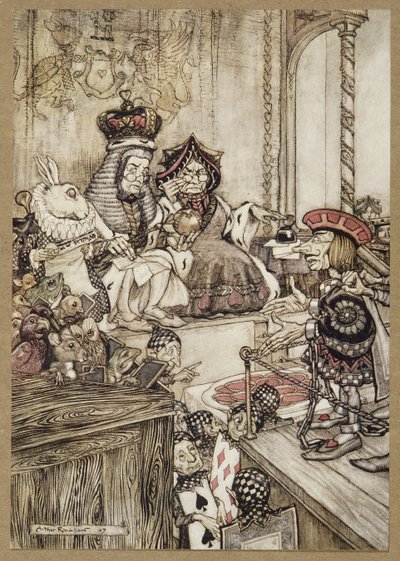 Who Stole the tarts?, fra Alice