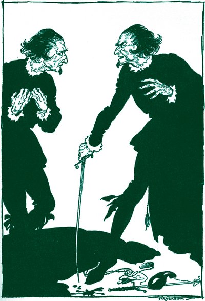 "William Wilson" av Edgar Allan Poe av Arthur Rackham