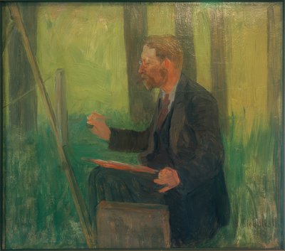 Thomas Herbst på jobb av Arthur Siebelist