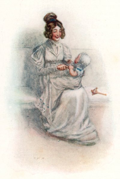 Illustrasjon for Emma av Jane Austen av Arthur Wallis Mills
