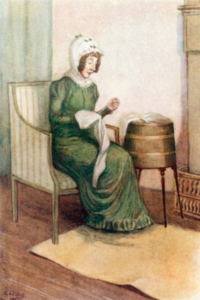 Illustrasjon for Pride and Prejudice av Jane Austen av Arthur Wallis Mills