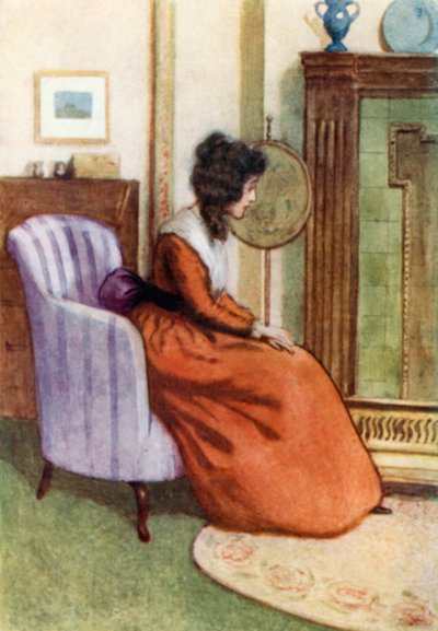 Illustrasjon for Sense and Sensibility av Jane Austen av Arthur Wallis Mills