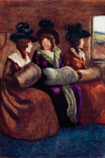 Illustrasjon for Sense and Sensibility av Jane Austen av Arthur Wallis Mills